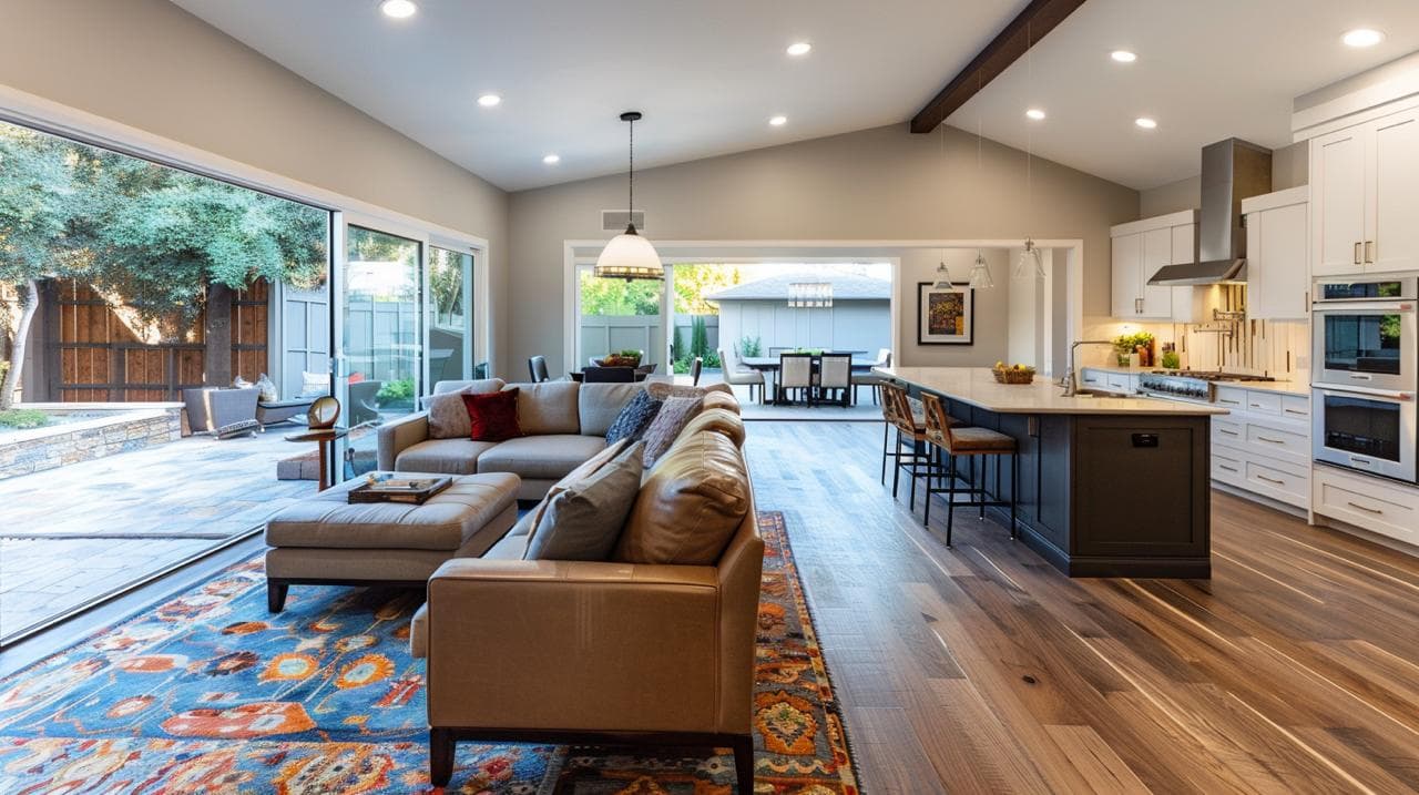 Custom ADU construction with French doors and dedicated HVAC by ASL Remodeling